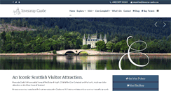 Desktop Screenshot of inveraray-castle.com