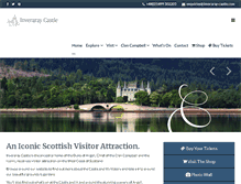 Tablet Screenshot of inveraray-castle.com